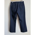 Loft Womens Curvy Straight Leg Sailor Pants Navy Blue Size 8 Nautical Coastal Photo 7