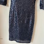 Lulus  Delightful Ways Navy Blue Sequin Dress Size S Photo 5