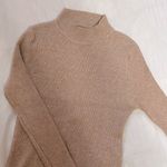 Amazon Beige Mockneck Sweater Photo 0