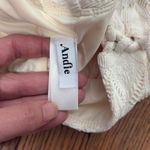 ANDIE Bikini Set Cabarete Top Super High Waisted Bottom Gardenia Lace size Small Photo 5