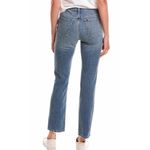 joe's jeans New Joe's Distressed High Rise Straight Ankle Jeans Dehlia Blue Size 23 Size 000 Photo 1