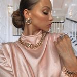 House Of CB  Giselle Blush‎ pink Satin Bodysuit size XS NWOT Photo 14