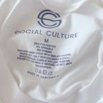 White Crop Top MALIBU print size m Size M Photo 2