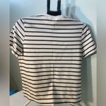 H&M Bella Black and White Striped tee Photo 1