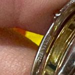 JEULIA two tone round cut silver ring set ✨ Photo 14