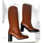 Co. Brown Leather Riding Boots Women’s Tall Equestrian Designer Luxury EU 36 Size 5 Photo 4