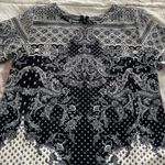 Abercrombie & Fitch Y2K gray abstract floral shift mini dress pockets, size M Photo 7