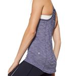 Lululemon Our Sport Racerback Tank Top No Size Heather Purple Ruched Workout Gym Photo 3