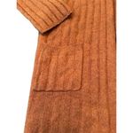 Madewell  Women's XS Rust Cardigan Sweater Long Sleeve Open Front Photo 4