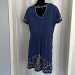Lucky Brand  EMBROIDERED COTTON DRESS Sz:L Photo 1
