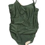Chic Green Strappy Swimsuit Size XL Photo 0