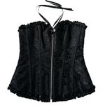 Adore Me  Black Lingerie Lace Up Corset Top Women Size Medium | 4-29 Photo 1