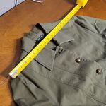 Jones New York  Green Denim Jean Jacket Large Vintage Photo 8