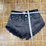 superdown  Black Distressed Jean Shorts Photo 10