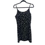 Old Navy Vintage Y2K Dress Sz 8 Black Slip Mini Sleeveless Grunge Milkmaid Bust Photo 1