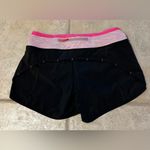 Lululemon Rare Run: Speed Short 4-Way Stretch 2014 Edition Black Magenta Size 6 Photo 8
