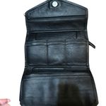 Vintage‎ J Duseu Black Rainguarded Leather Clutch Wallet CP Photo 3