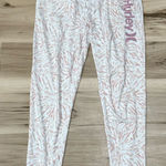 Hurley  White Pink Pajama Pants Women’s Medium Photo 0