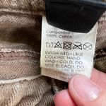 Dazy Jeans Pants Relaxed Wide Leg Light Faded Denim High Rise Cotton Pant Brown Size L Photo 3