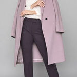 Reiss  Joanne Slim Leg Tailored Dress Pants in Plum 2 Photo 0