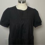 Tuckernuck Pomander Place “Quinn” Black Puff Sleeve Tiered Mini Dress | Size S Photo 2
