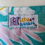 Hilda Hawaii Pastel‎ Floral MuuMuu Maxi Dress Kaftan Hawaiian Tropical Mrs Roper Blue Size L Photo 5