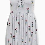 Her Universe Disney Retro Minnie Mouse Bow Front Grey Stripe Dress - siz… Photo 8
