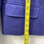 Pendleton Vintage Blazer Purple Wool Boxy Crop Single Button Jacket Fully Lined Photo 5