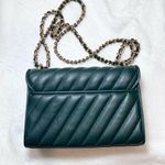 Michael Kors  Small Rose Quilted Leather Shoulder Bag In Racing Green Photo 1