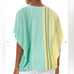 Ming Wang Women’s  Butterfly ombré stitch tunic top S/M Photo 3