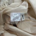 J. ING Cream Lace Shag Strappy Open Back MIDI Dress Size Medium Photo 8