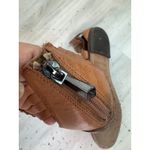 Sam Edelman Brown Leather Gladiator Sandals Rhinestone Turquoise Stones size 9 Photo 3