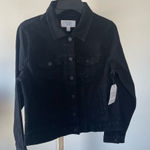 Time and‎ Tru Black Denim Jacket Women's Size Small Photo 0