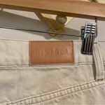 Pistola  Cream High Waisted Denim Shorts size 29 Photo 6