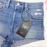 Levi's Levi’s Premium 501 High Rise Cut Off Micro Jean Shorts: Teeny Weeny Medium Wash Photo 7