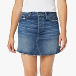 Paige  Blue Denim Casual Skirt Photo 1