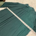 Jason Wu J Twist Neck Blouse in Evergreen Medium Photo 3