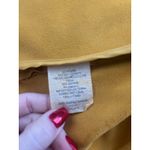 Ivonne Faux Suede Moto Biker Jacket 6 maximalist layered boho grunge rocker Yellow Size M Photo 10
