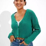 American Eagle  cropped boxy sweater Photo 0