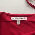Victoria's Secret Y2K  Silk Red slip dress Vtg Lace trim Babydoll coquette Size M Photo 2