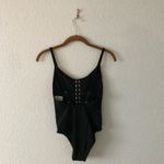 Xhilaration Xhiliration Black One Piece Silver Hardware NWOT Photo 2
