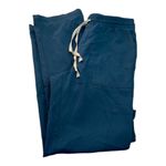 Perilla Marine Blue Medical Hospital Nurse Scrub Pants Size Med EUC #4347 Photo 1