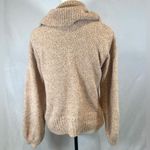 Jessica Simpson super soft and fluffy tan teddy bear sweater size small Photo 4