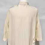 & Other Stories New & Other Stories Oversized Short Sleeve Shirt Dress Textured Beige Size 2 Photo 14