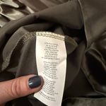 Isaac Mizrahi NWT green slip satin midi skirt dress size M Photo 9