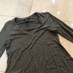 Forever 21  Longsleeve XL Cotton Dress Dark Green Photo 2