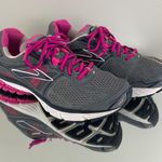 Brooks Women’s Grey Pink Ravenna 5 Road-Running Athletic Workout Sneaker Shoes Photo 1
