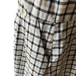 Pendleton  Plaid Cotton Mini Dress Short Sleeve Cotton Breezy, Sz 12 Photo 8