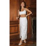 Show Me Your Mumu  Love Letter Skirt Embellished Tulle with Floral Sequins XL Photo 7