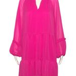 Vince Camuto  Women's Lightweight Three Tier Mini Dress Pink, X-Small Photo 1